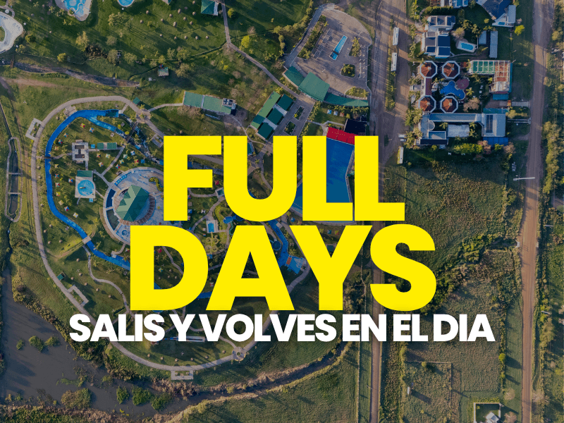 Excursiones Full Day de un día completo a diferentes destinos